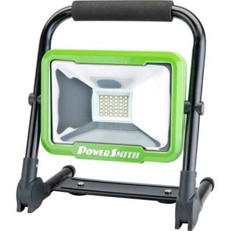 RICHPOWER INDUSTRIES PowerSmith 2400 Lumen Foldable Rechargeable LED Work Light with Magnetic Base PWLR124FM